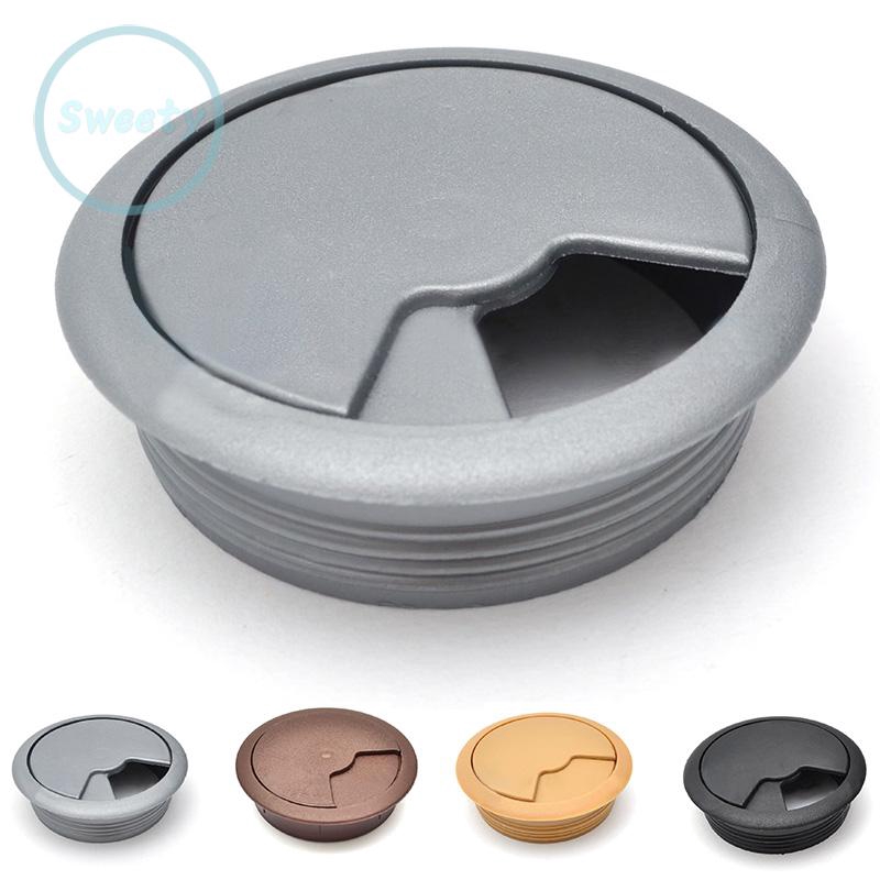 Nắp luồn dây điện bàn làm việc tiện dụng cỡ 60/80mm