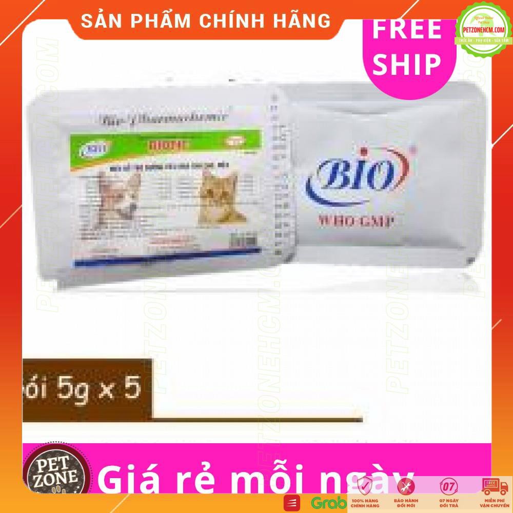 Men BIOTIC gói 5g hỗ trợ tiêu hoá cho chó mèo