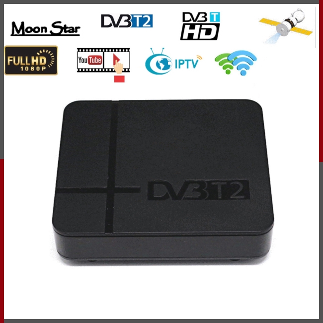 Tv box DVB-T2 K2 hỗ trợ xem Youtube H.264 MPEG-2/4 PVR hàng chất lượng cao