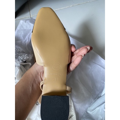 Giày Kaki Đế Bằng Hở Mũi Lấp Lánh Thời Trang 2022 Cho Nữ