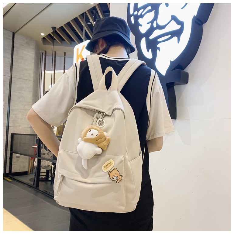 Balo học sinh trơn basic mẫu mới