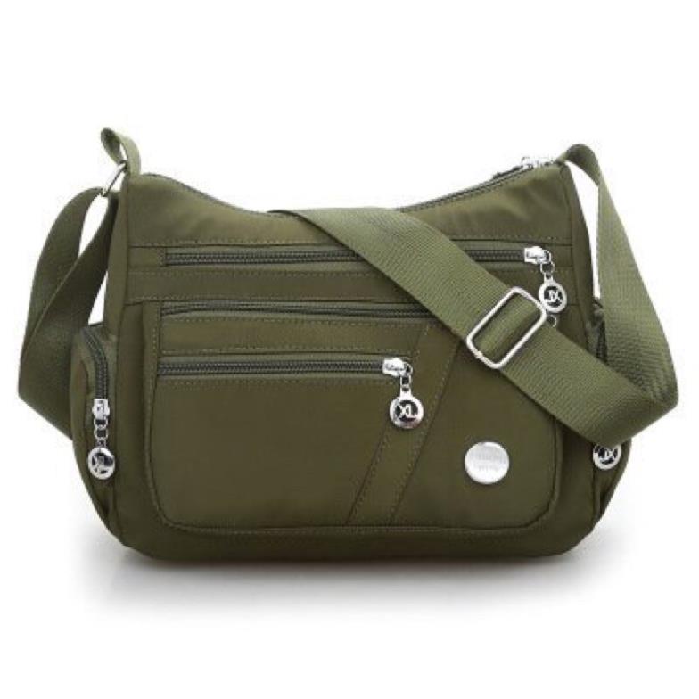 Túi Xách Đeo Chéo Nữ Vải Dù Sz 28cm To Rộng Nhiều Ngăn Chống Thấm Cao Cấp Rẻ Đẹp - A&ESHOP 8989079
