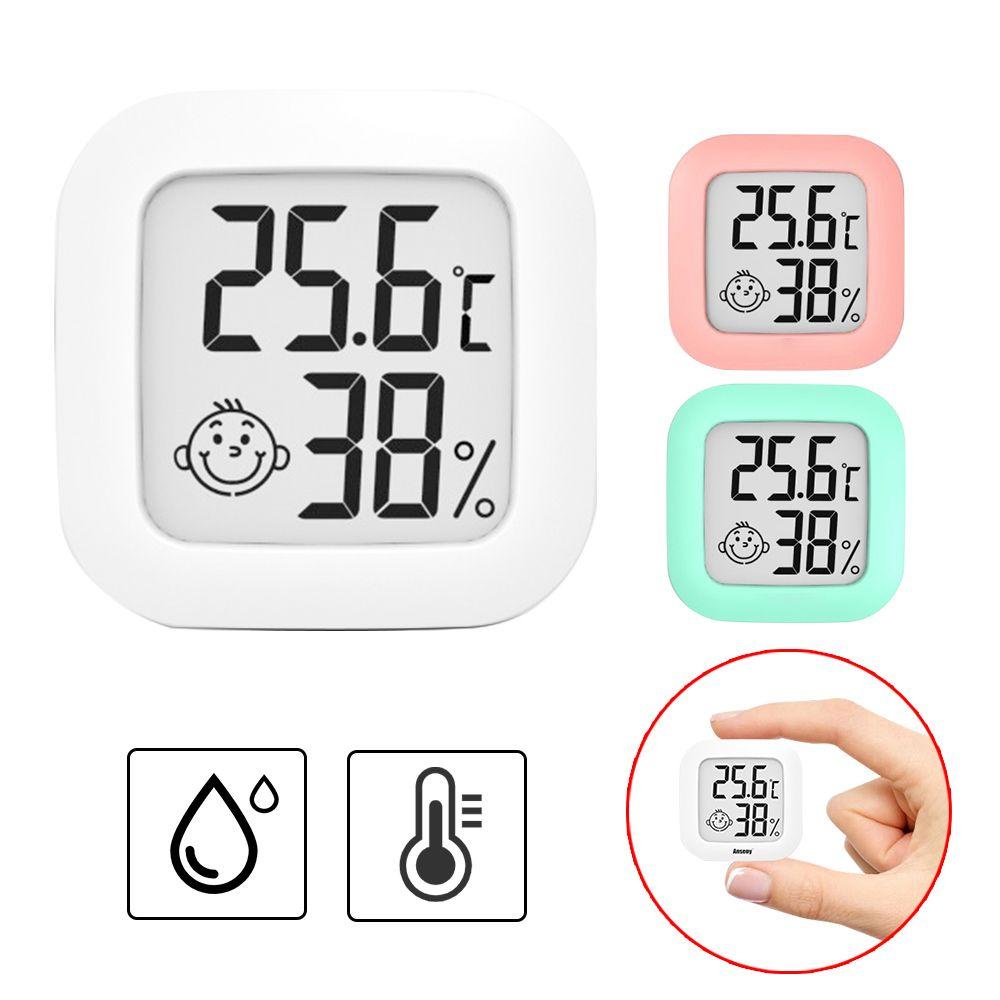 LLOYD 1 Đồng Hồ Đo Nhiệt Độ / Độ Ẩm Ngoài Trời Độ Chính Xác Cao Với Màn Hình LCD