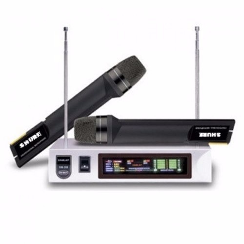 MICRO KARAOKE KHÔNG DÂY SHURE SM-388 _ ĐẦU THU LỚN - 2 MICRO ST2S310