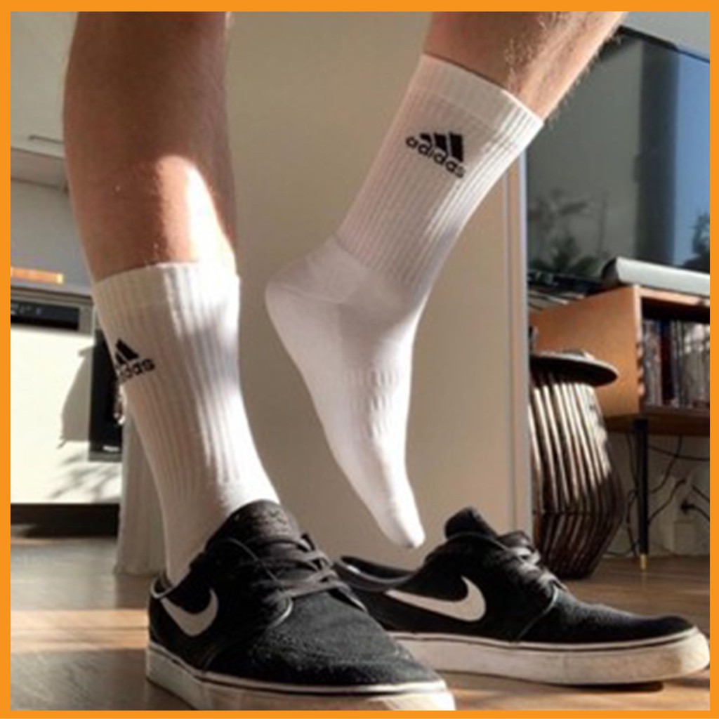 Tất/vớ Adidas thể thao cổ trung, dài đủ loại, (ẢNH THẬT 100%) hàng VNXK