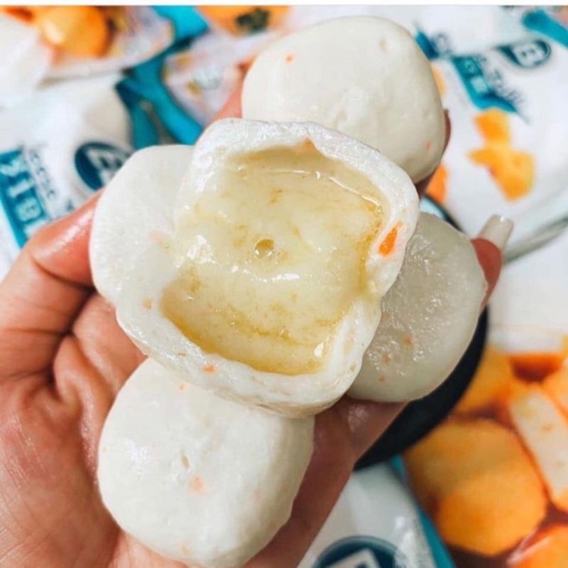 Viên Phô Mai Tan Chảy thả lẩu, viên phomai CB Malaysia gói 500G ( DATE MỚI )