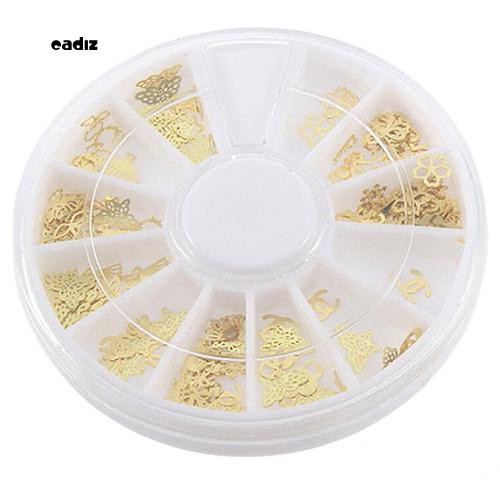 Miếng dán 3D trang trí móng tay nghệ thuật xinh xắn