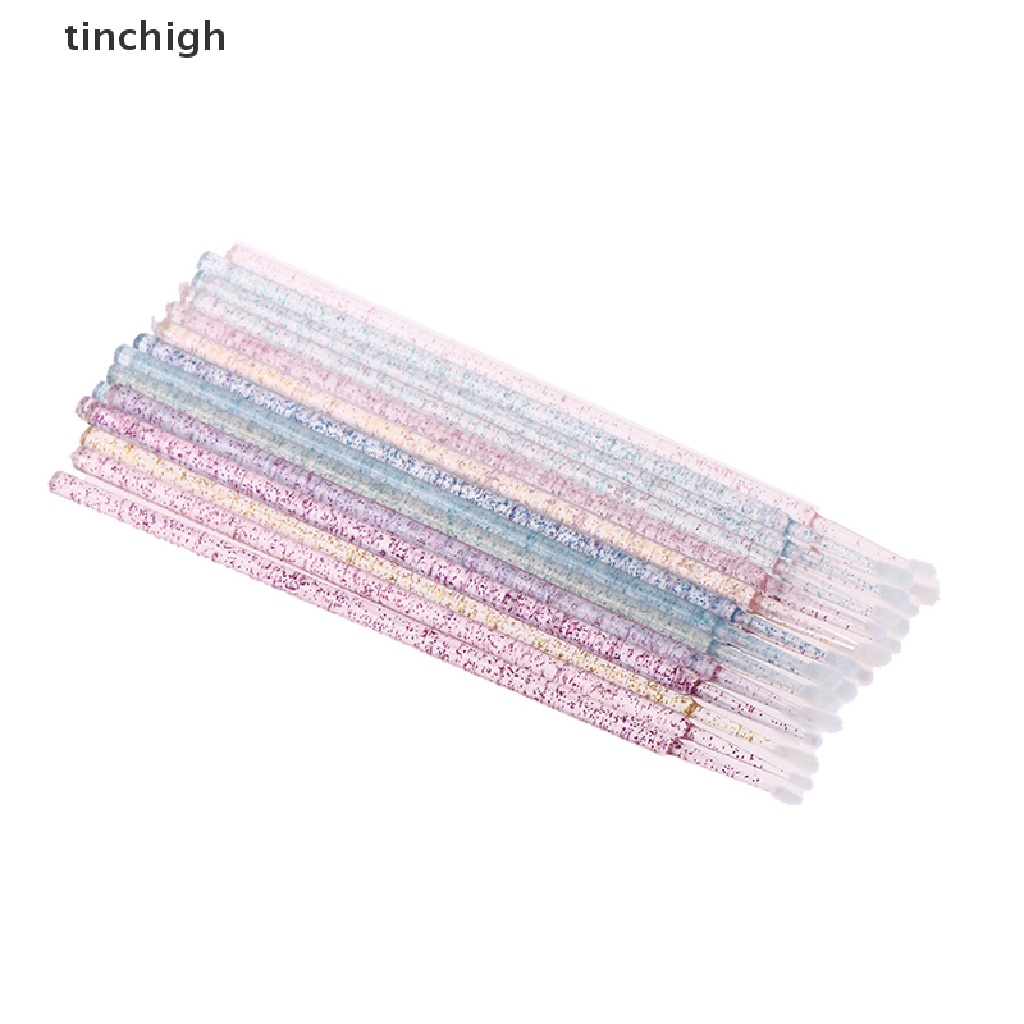 (Hàng Mới Về) Bộ 100 Cọ Làm Sạch Lông Mi