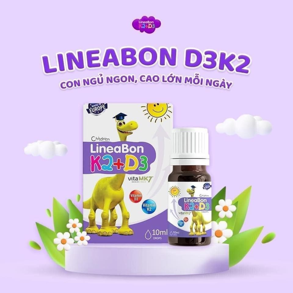 Vitamin D3+K2 LineaBon