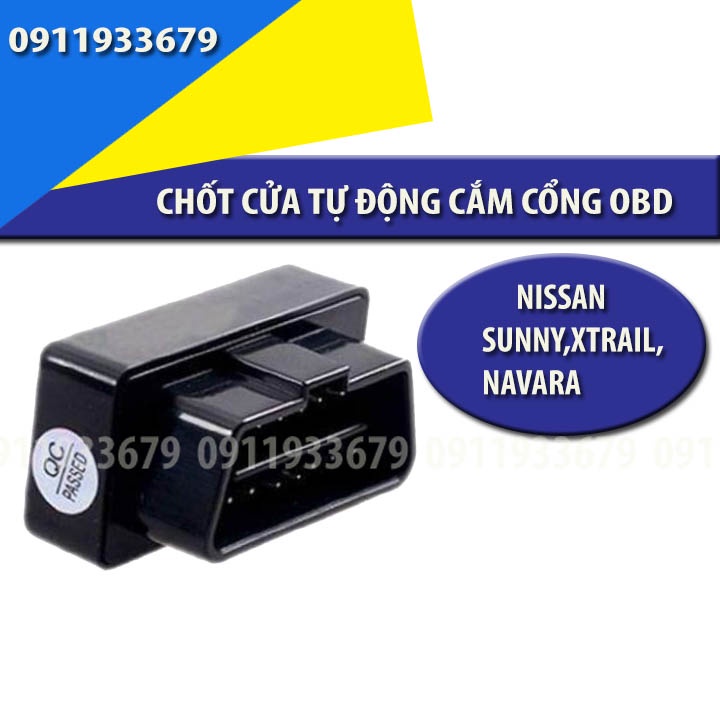HCM-Chốt Cửa Tự Động, Lock Cửa Tự động Xe Nissan Sunny, Xtrail, Navara, Terra tự động chốt cửa khi lăn bánh