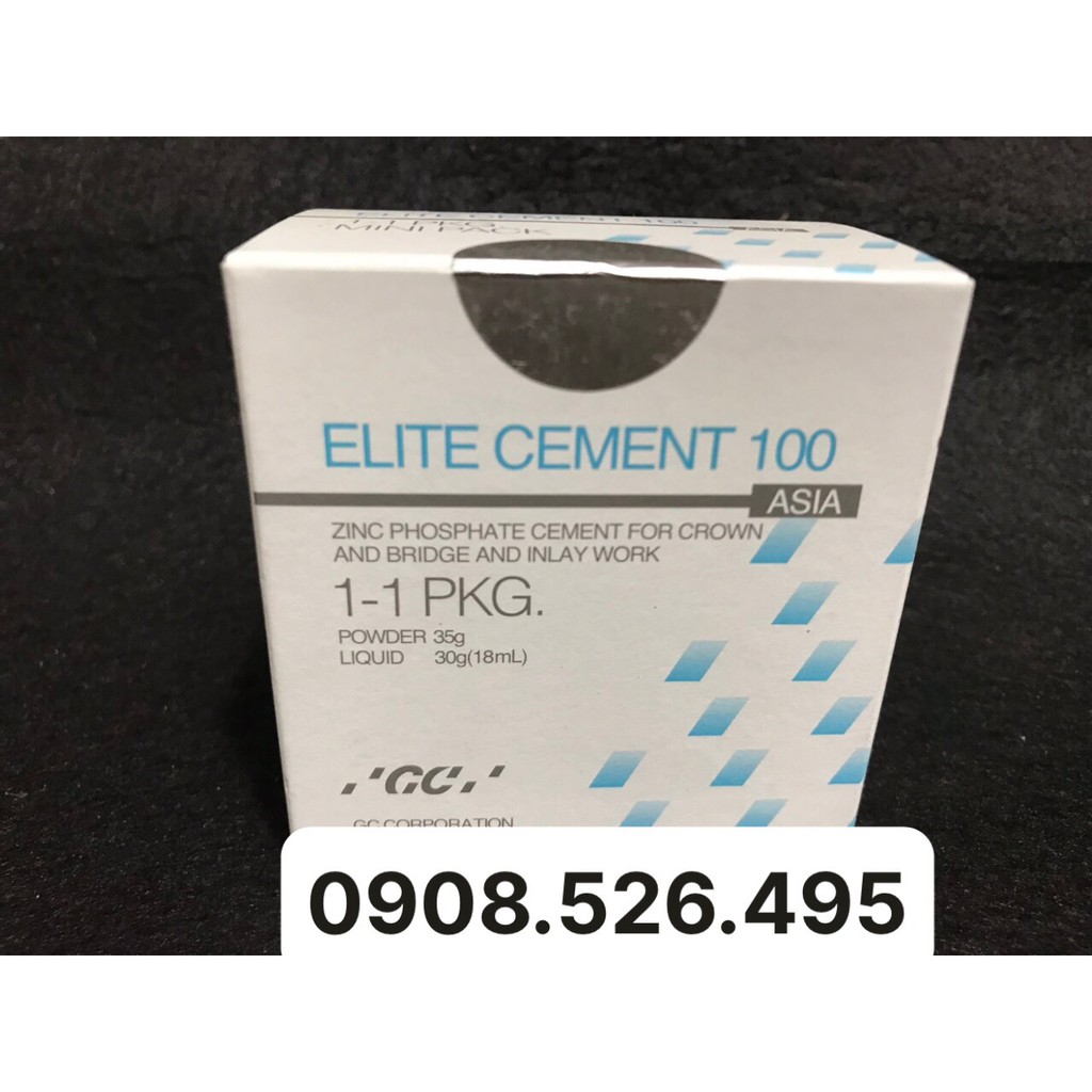 Xi măng gắn Phosphate kẽm ELITE CEMENT 100 GC