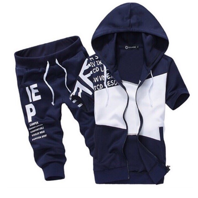 Bộ đồ nam thời trang thể thao có nón IEP