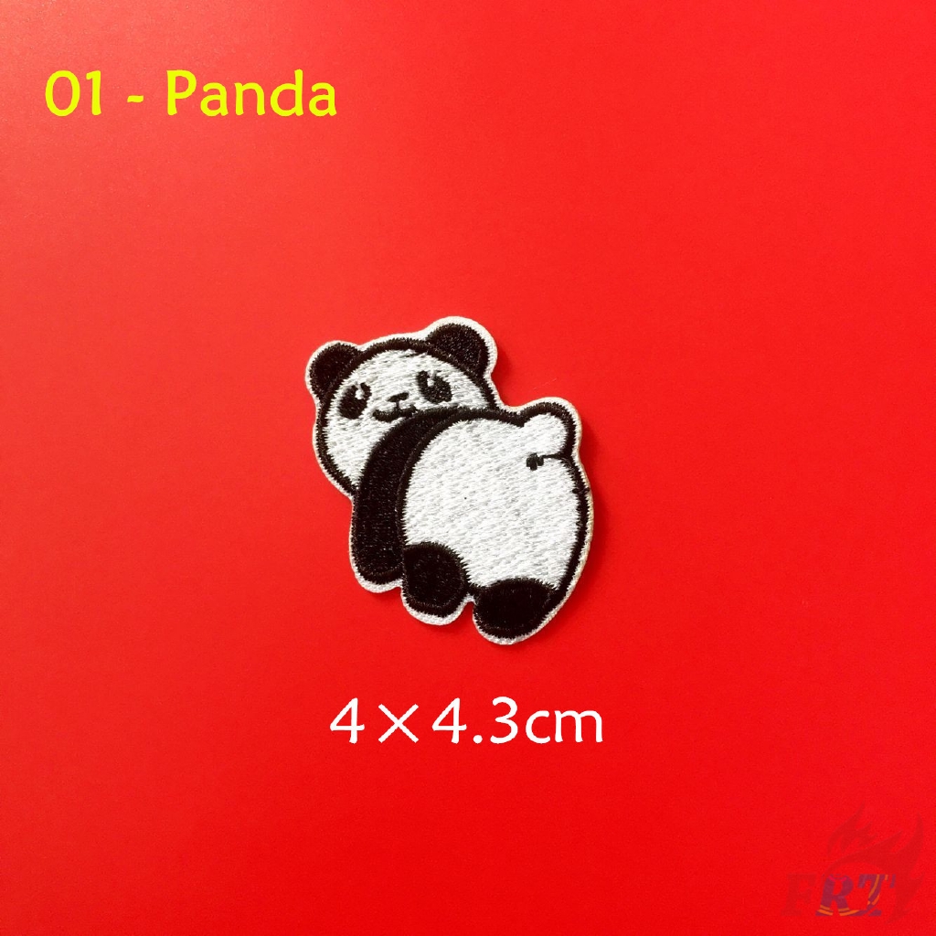 Miếng ủi thêu quần áo hình mông thú cưng dễ thương DIY