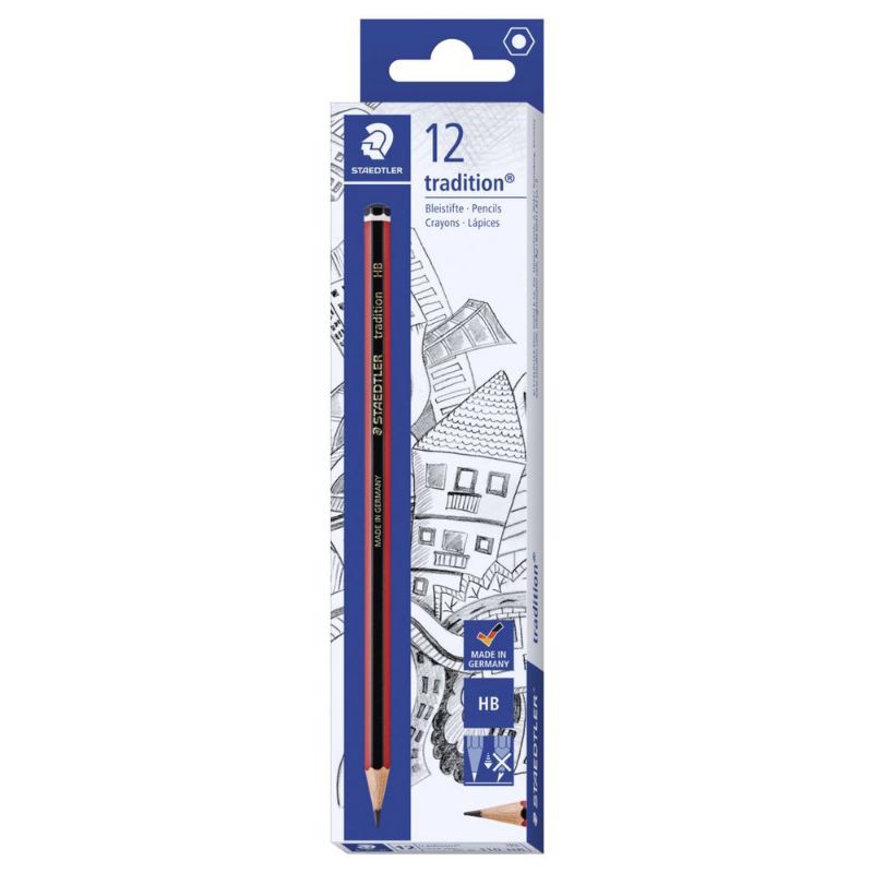 Hộp 12 bút chì học sinh STAEDTLER Tradition 110  hàng chuẩn Đức