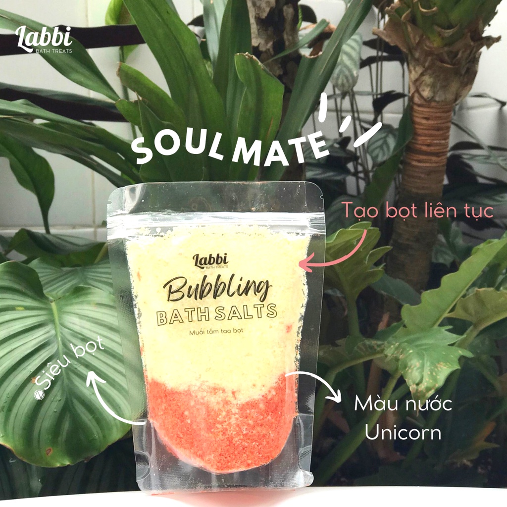 SOULMATE [Labbi] Tạo bọt bồn tắm / Muối tắm tạo bọt / Bubble Salts