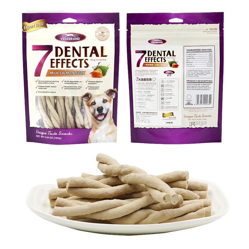 Xương Nhai Sạch Răng Thơm Miệng 7 Dental Effect 160g