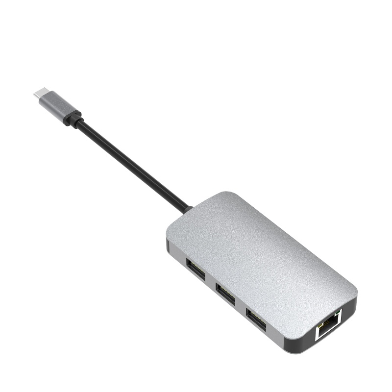 Bộ Chuyển Đổi Video 6 Trong 1 Bằng Nhôm 1080P 1080P Cho Bảng Điều Khiển