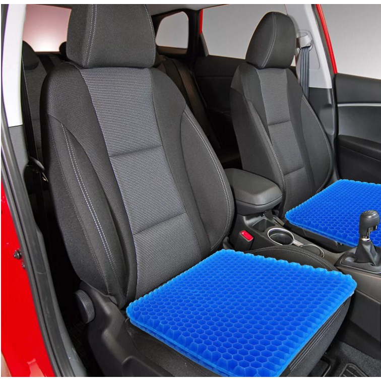 MONQIQI Đệm lót ghế 3D Gel Silicone thoáng khí cao cấp chống đau mỏi