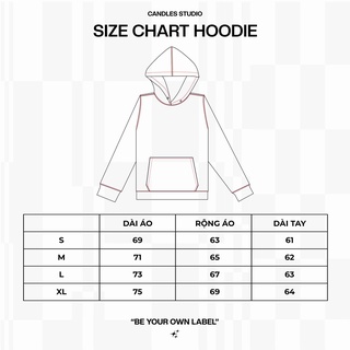 Áo Hoodie Essential Candles Studio