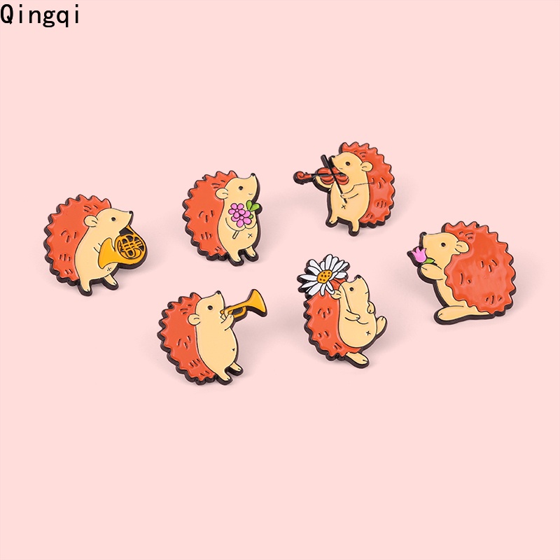 Trâm cài áo MISS ZOE hình nhím hoạt hình dễ thương