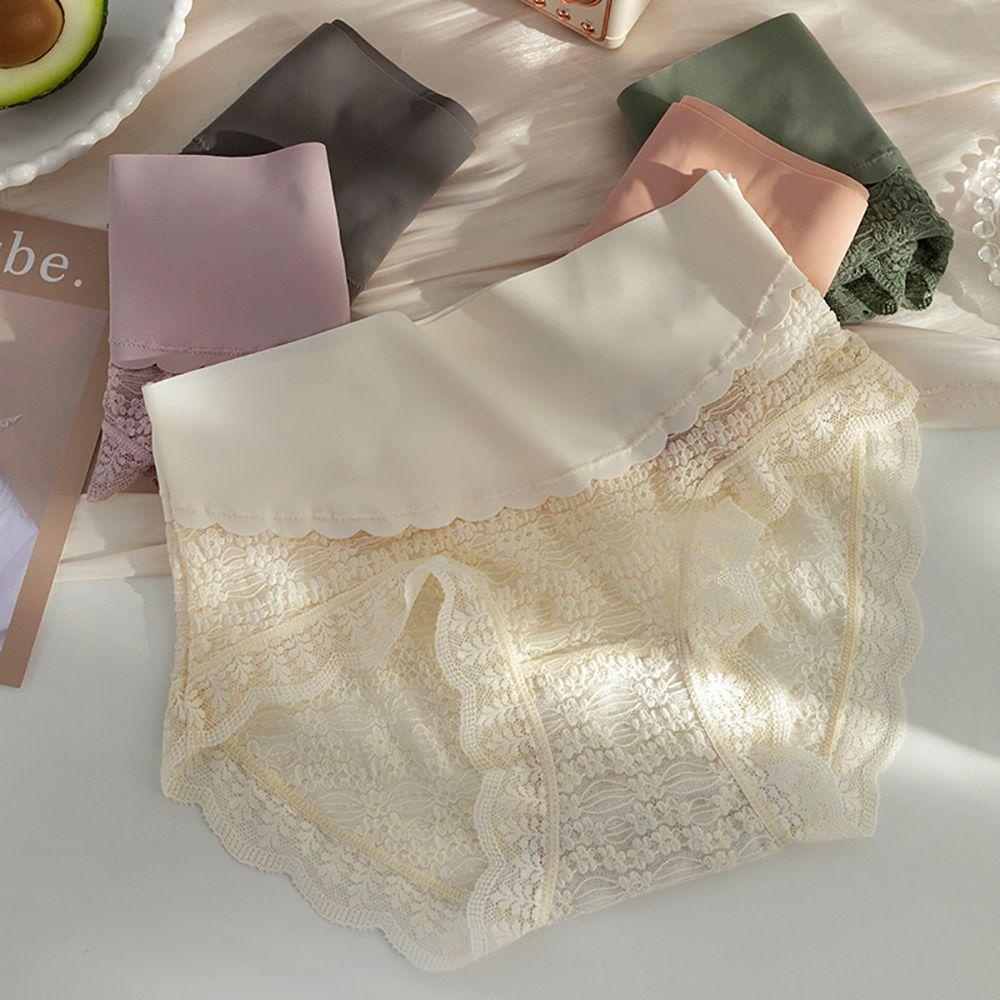 Quần Lót Cotton Không Đường May Plus Size Cho Nữ