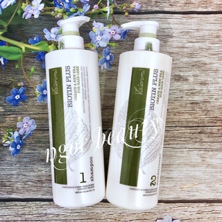 Cặp Dầu Gội Xả Biotin Plus 800ml kích thích mọc tóc ngăn rụng tóc