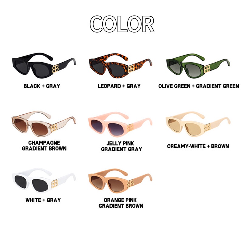 Kính mát mắt mèo tam giác phong cách phương Tây