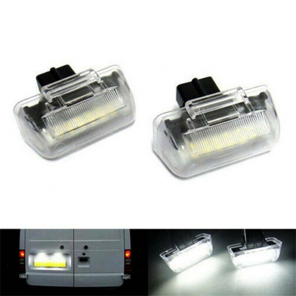 2 Đèn LED Chiếu Biển Số Xe Hơi Ford Transit Tourneo Connect 1985-2014