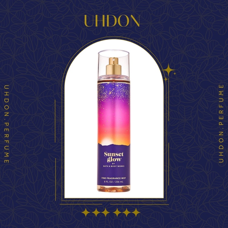 Body mist Bath Body Works  mùi SUNSET GLOW
