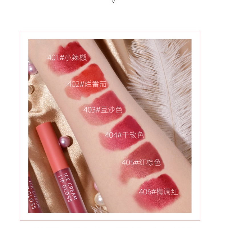 [Hàng mới về] Son kem lì đậm màu dịu nhẹ chống vón cục kháng nước hiệu quả PIAC