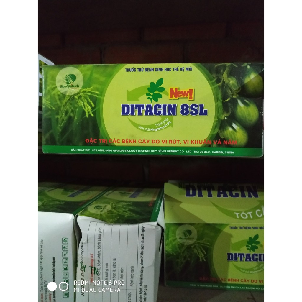 Thuốc Trừ Bệnh Sinh Học DITACIN 8SL Thế Hệ Mới