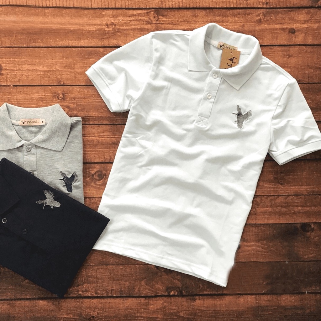 Áo thun polo nam cá sấu  có cổ bẻ Nexx&amp;Dee sọc ngang trẻ trung PL05