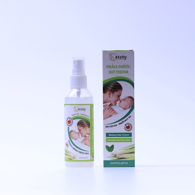 Thảo Dược Xịt Muỗi Catchy Chai 100ml