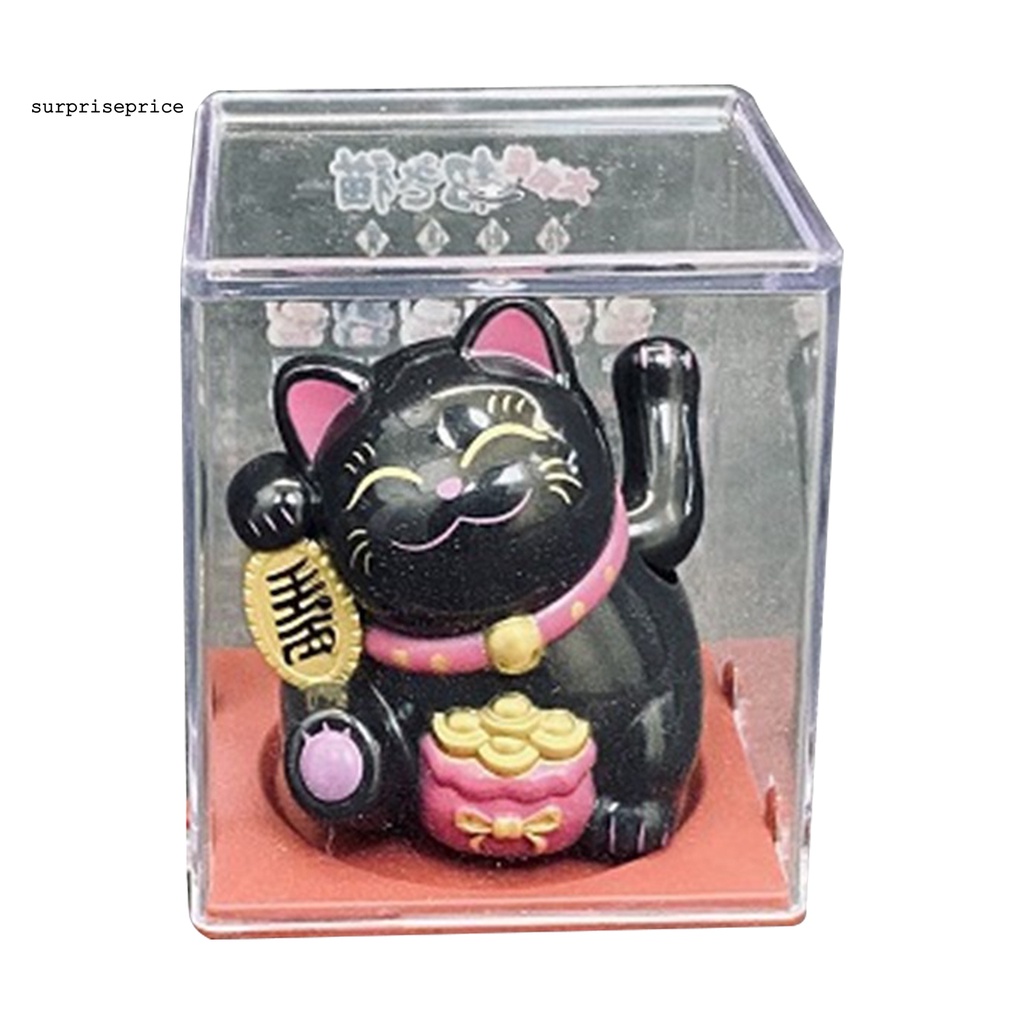 Tượng mèo may mắn trang trí đem lại may mắn phong cách Trung hoa