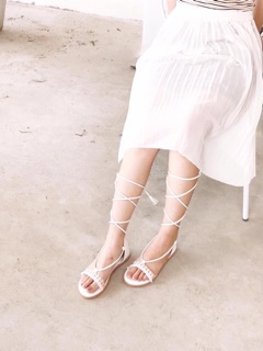 SANDAL CỘT DÂY PHỐI THỔ CẨM BỆT