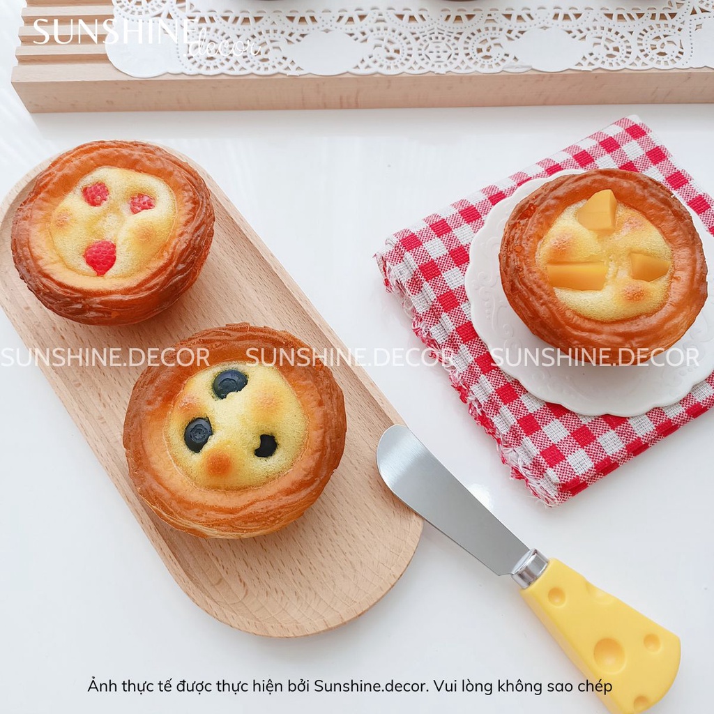 Bánh Cupcake Xinh Xắn, Bánh Mô Hình Giả Phụ Kiện Picnic Chụp Ảnh Trang Trí Cửa Hàng