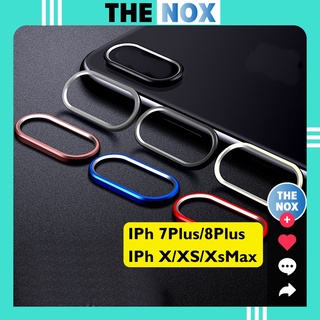 Viền Chụp Nhôm Bảo Vệ Camera IPhone Các Dòng 7P/8P/X/XS/XsMax [The Nox]
