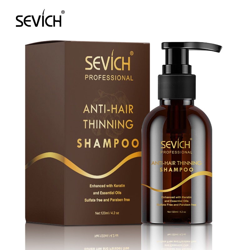 Dầu Gội SEVICH Chiết Xuất Gừng Chống Rụng Tóc 120ml 100%