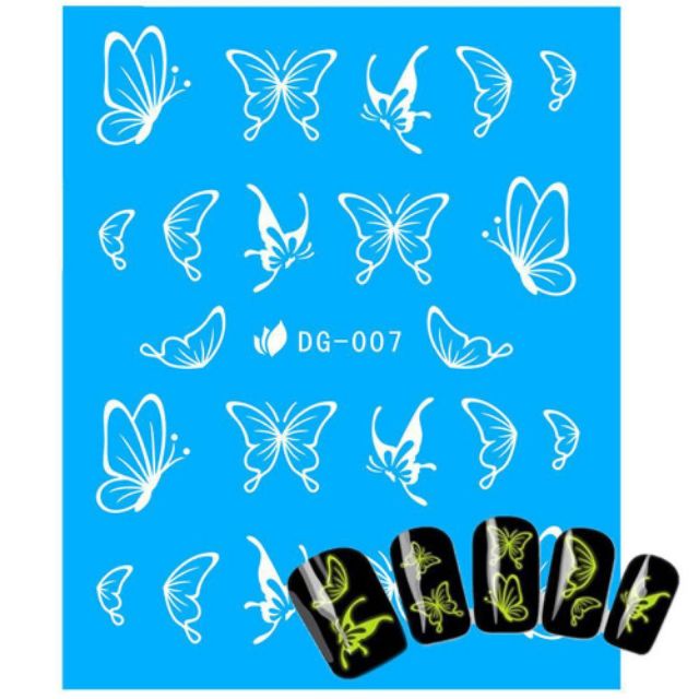 Hình bướm dạ quang