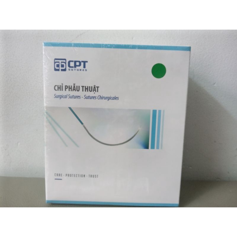 Chỉ phẫu thuật NYLON 5/0, CPT, hộp 24 sợi.