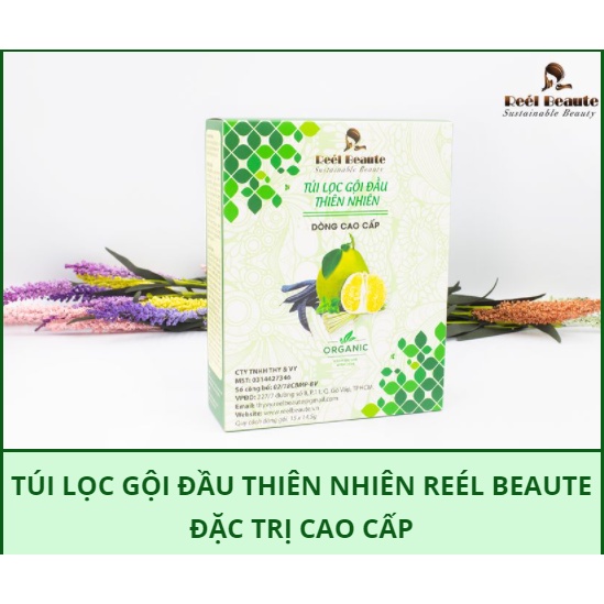 TÚI LỌC GỘI ĐẦU REÉL BEAUTE 100% TỪ THIÊN NHIÊN