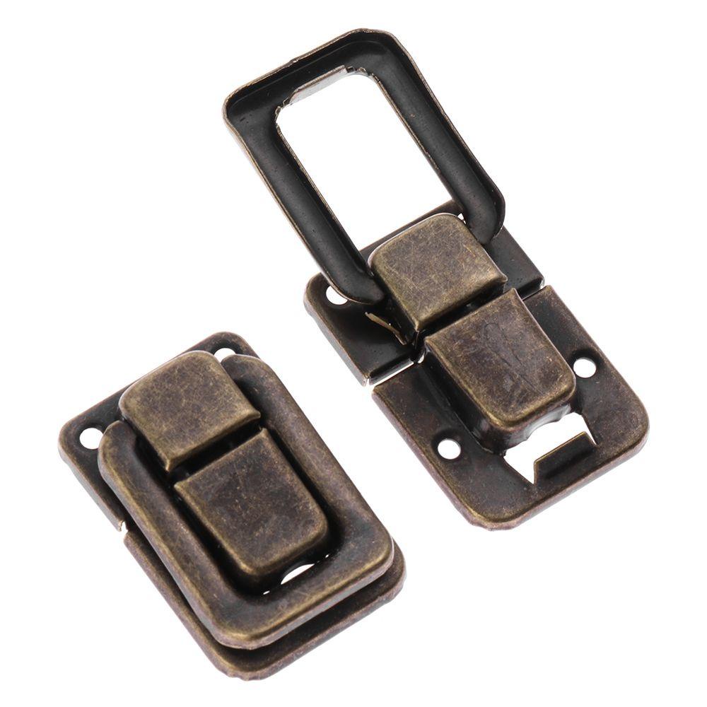 MIHAN1 Set 2 Hộp Đựng Trang Sức Bằng Hợp Kim Kẽm Phong Cách Vintage