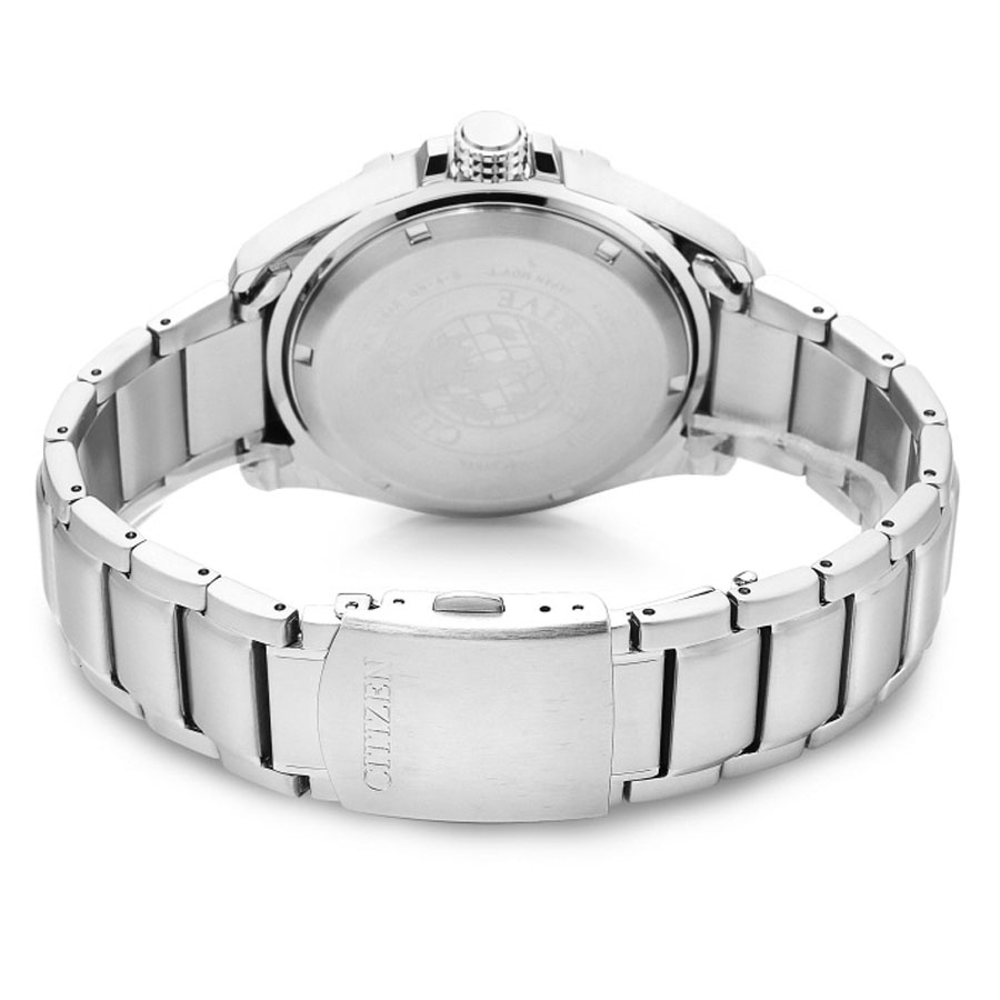 Đồng Hồ Nam Citizen Dây Thép Không Gỉ BM7451-89E - Mặt Đen