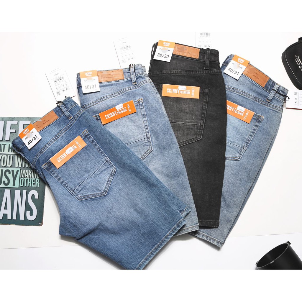 QSPB290 - Quần Short Jean Nam P.B 1 chếc quần Short Jean Co Giãn SlimFit | 4 màu đẹp thời trang !