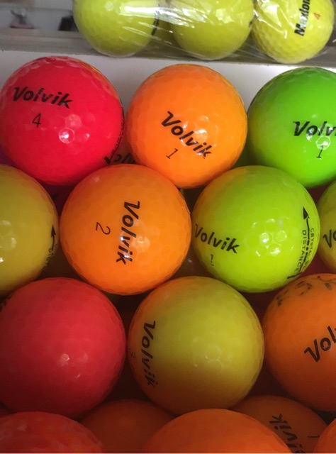 Bóng golf màu Volvik