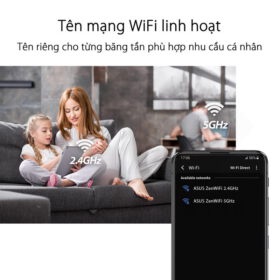 Hệ thống MESH WI-FI 6 ASUS XD4  Mini ZenWiFi AX1800 Băng Tần Kép