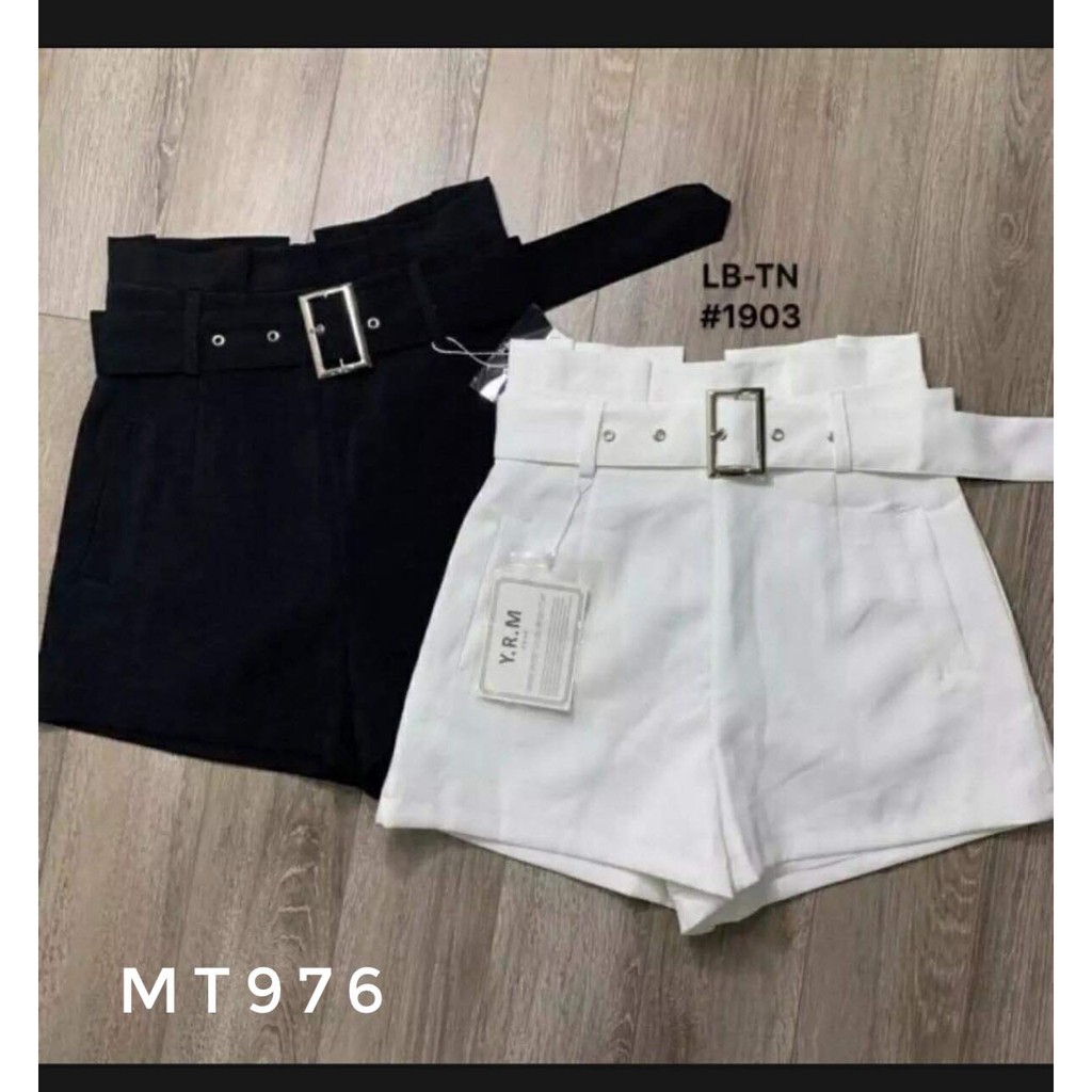 quần đùi nữ dạng short khoen vuông mt976, mt381 màu đen, trắng size s,m,l vayxoenu phong cách Hàn Quốc năng động, cá tín