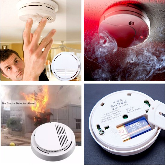 [FREESHIP] MÁY BÁO KHÓI, BÁO CHÁY ĐỘC LẬP SMOKE ALARM