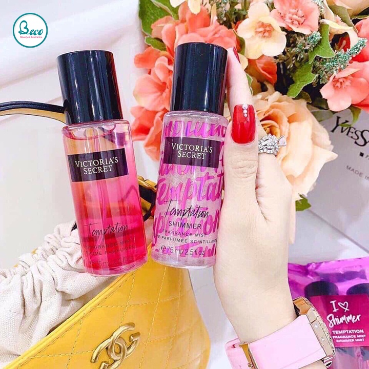 Xịt Thơm Body Mist Victoria’s Secret Set 2 Chai 75ml [BECO - BC1326]