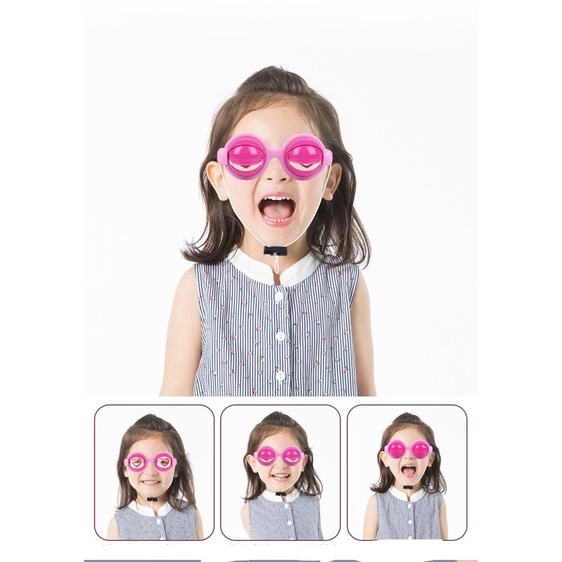 Mắt Kính Hình Đôi Mắt, Kính Hình Mắt Kéo Dây Vui Nhộn Siêu Hot.